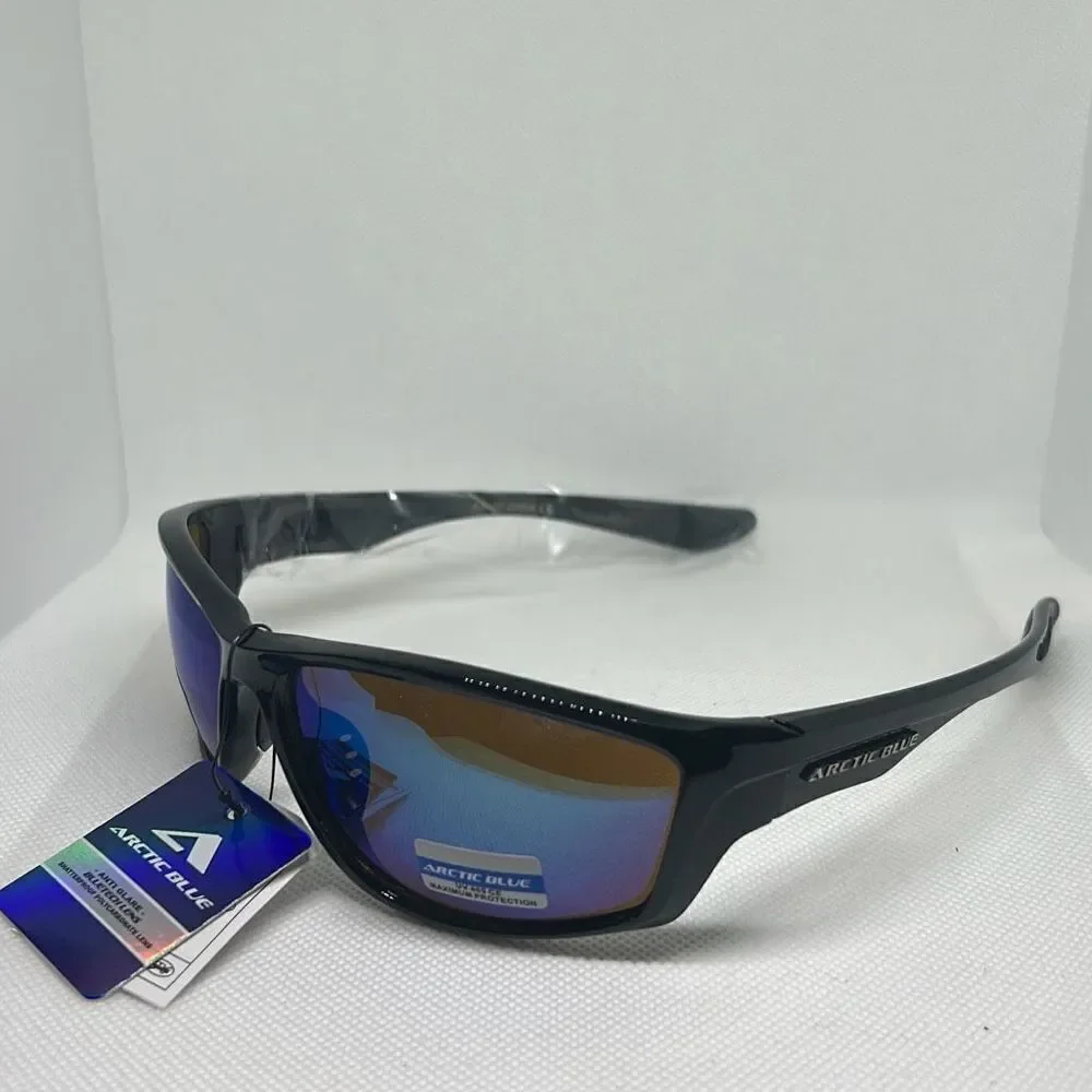 Arctic Blue Mirrored Sunglasses